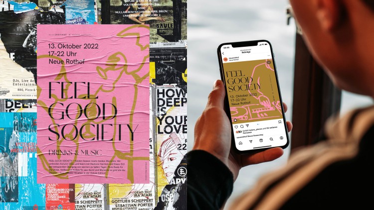 Neue Rothof Event Poster und Social Posting